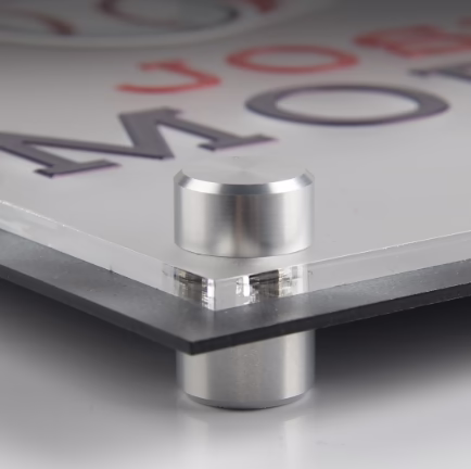 Standoff baseball sign 